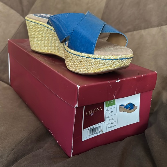 Merona casual blue sandal - Picture 1 of 7